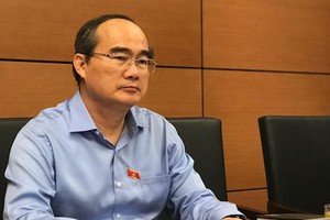 市委書記阮善仁。（圖源：H.T）