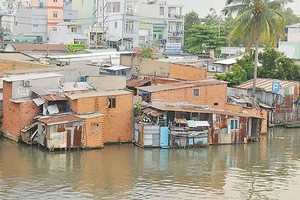 第八郡雙涌沿岸的住房一瞥。（圖源：誠智）