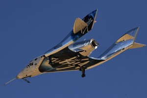 飛船在位於加州沙漠地區的莫哈韋航天航空港完成了發射和降落。（圖源：互聯網）