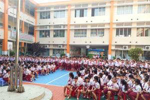 圖為第六郡周文廉小學課外活動一瞥。（圖源：周文廉小學）