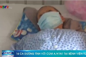 慈裕醫院流感病例獲及時控制。（圖源：VTV視頻截圖）