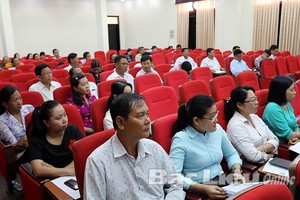 圖為薄寮省開辦的旅遊產品業務發展專題集訓班一瞥。