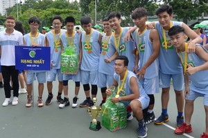 第三郡 Marie Curie 學校隊奪得高中男子組冠軍。