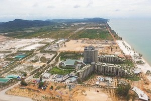 富國島楊絲鄉長灘複合區一隅。（圖源：丁光劭）