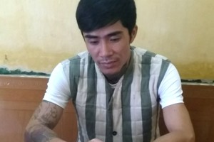 謀財害命的嫌犯武曰遵。（圖源：陳俊）