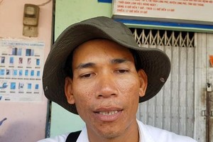 賣彩票的金泰從上月28日起已正式成為滀臻省公務員。（圖源：白楊）