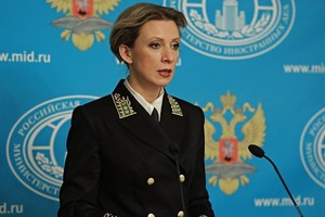 俄羅斯外交部發言人扎哈羅娃。（圖源：Sputnik）