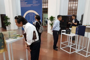 “中國南京市文化產品”展覽一瞥。（圖源：VOV）