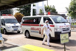 本市115急救呼叫中心的救護車隊隨時作好準備，隨傳隨到為市民服務。