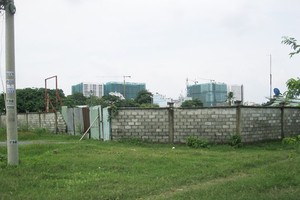 南方職技培訓學校項目規劃面積被荒置近6年。