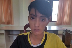 嫌犯阮明柯親到公安機關投案自首。（圖源：黎勛）