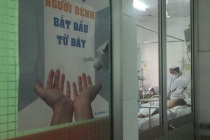 圖為大水鑊醫院傳染病特殊隔離病房一瞥。（圖源：木梨）