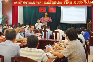 研討會場景一隅。（圖源：市黨部新聞網）