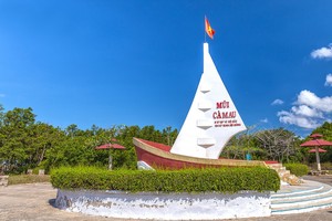 金甌角標誌立牌。 （圖源：互聯網）