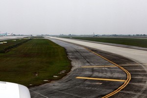 圖為內牌機場的滑行道一段。（圖源：俊馮）