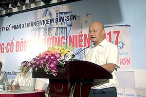 原越南水泥總公司(VICEM) 總經理陳越勝。（圖源：VOV）