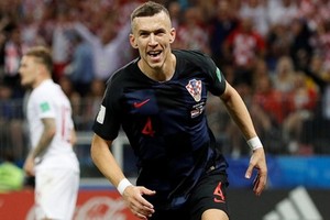 佩里希奇為克羅地亞扳平比分。（圖源：互聯網）