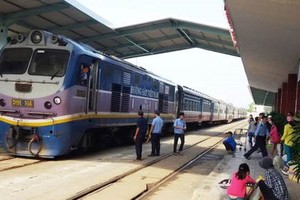 芽莊兩列車差點相撞。圖為芽莊火車站一瞥。（示意圖源：互聯網）