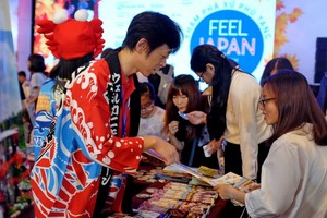 “2018年在越南感受日本”的日本文化節一瞥。（圖源：世英）