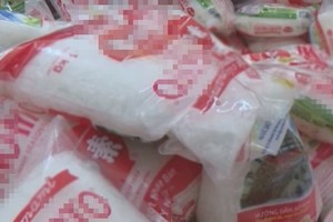 被查獲的假味精。