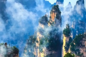 張家界迷魂台景觀。