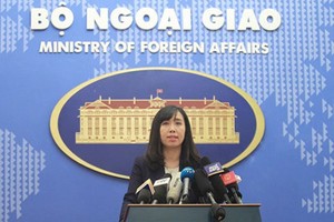 越南外交部發言人黎氏秋姮。