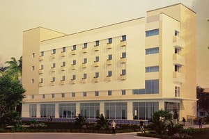 市心臟院外景圖。（圖源：黎芳）