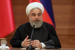 伊朗總統哈桑‧魯哈尼。（圖源：AFP）