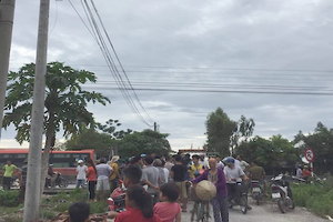 該起鐵路交通事故現場。（圖源：德忠）