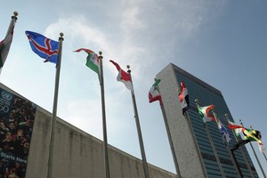 聯合國委員會批准對朝制裁免除計劃以提供人道主義援助.圖為聯合國總部一瞥。（圖源：Sputnik）