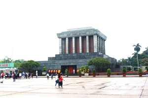 胡志明主席陵將於本月16日起重新開放。（圖源：建築報）