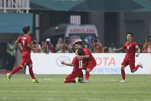 越南隊也打進韓國隊一球。