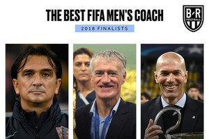 最佳男主教練候選人：達利奇，德尚，齊達內。