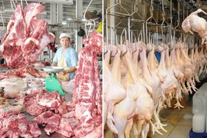 雞豬肉售價上漲。（示意圖源：互聯網）