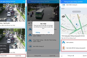 市民可通過“Zalo”通訊軟件查路況。