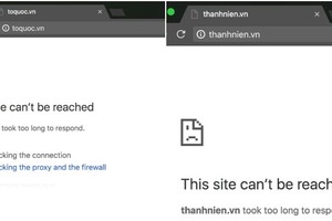 數據中心停電若干電子報無法登入。（圖源：互聯網）