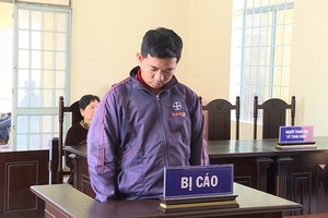 出庭受審的被告人阮成到。（圖源：海洋）