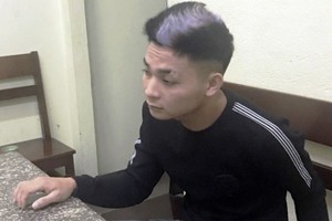 被逮捕的嫌犯陳文俊。（圖源：廷詩）