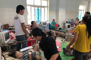 住院治療中的病童。（圖源：蘭英）