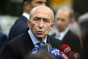 法國內政部長熱拉爾‧科隆。（圖源：AP）