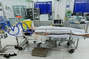 遭雷擊中的阿P儘管快速獲送醫院搶救治療，但仍不治身亡。（圖源：玉江）