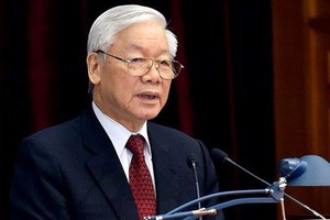 黨中央總書記阮富仲。（圖源：越通社）