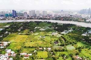 清多半島空照一隅。