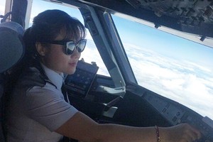 捷星太平洋航空公司首名女機長黎氏碧紅。