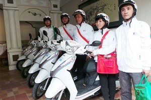 急救摩托車團隊。（圖源：雲山）