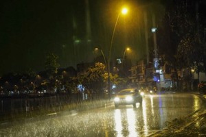 國家水文氣象中心預報：南部本週末傍晚出現強降雨。（示意圖源：互聯網）