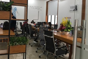 Saigon Innovation HUB的共同工作空間。