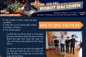 “2018年Robofight-機器人大戰”預計本月底拉開戰幕。（圖源：slideshare.net）