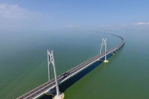 港珠澳大橋。（圖源：新華網）