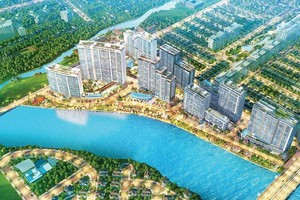 The Peak總體規劃配景圖。